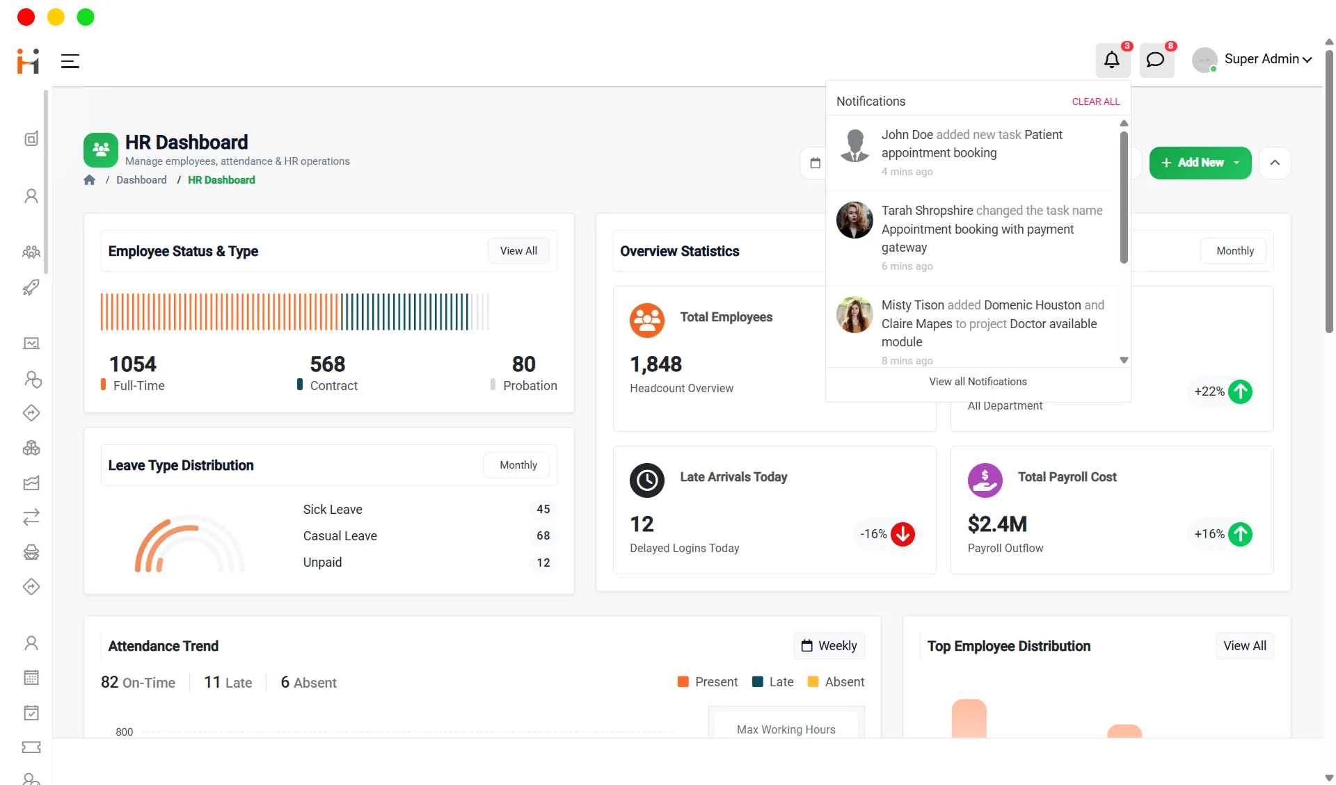 Core HR & Analytics